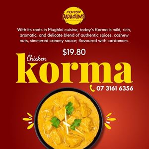 Chicken Korma