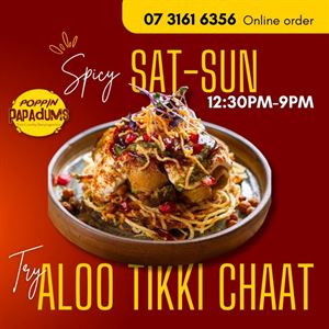 Experience Flavourful Bliss with Our Aloo Tikki Chaat! 