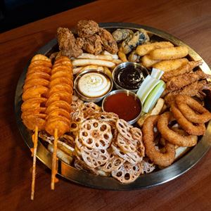 Our Irresistible Korean Snack and Tapas Platter