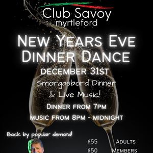 New Years Eve Dinner Dance 