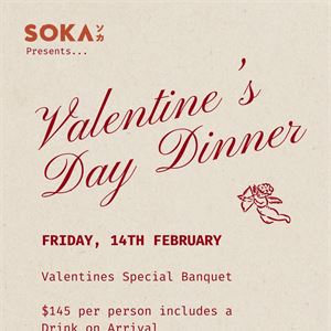 Valentine's Day Dinner Banquet 