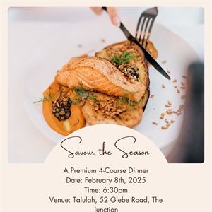 Savour the Season - 4-course Dinner at Talulah 