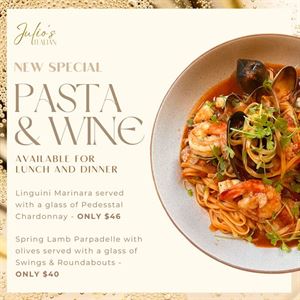 Special Deal - Pasta & Wine 