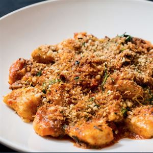 Gnocchi con Agnello Ragu