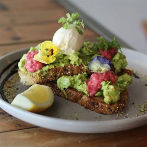 The prettiest Avo toast on the coast