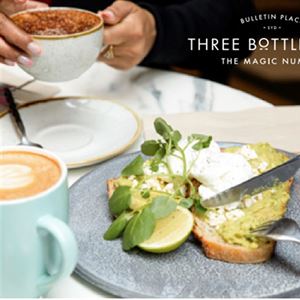 Three Bottle Man Cafe By Day