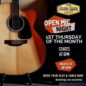 Open Mic at the Racer - 1st Thursday of the Month