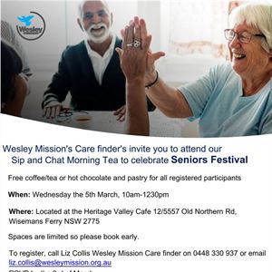 Seniors Festival At Heritage Valley Cafe