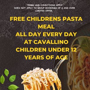 Kids Eat Free Pasta