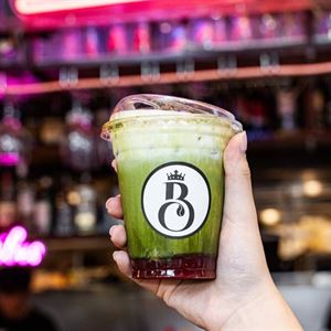  TikTok Viral Strawberry Matcha Latte is available at The Brother Cafe!