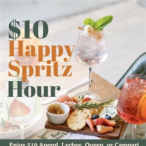 $10 Happy Spritz Hour