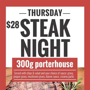 Thursday Steak Night