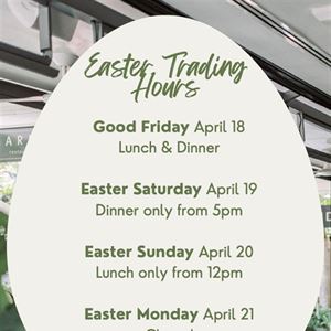 Easter + Anzac Trading