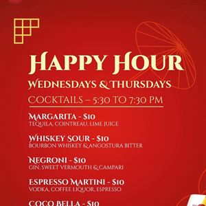 Happy Hour at Mybella Asian 