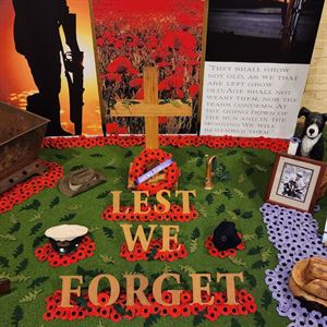 ANZAC Day Display ~ Len Evans Museum 