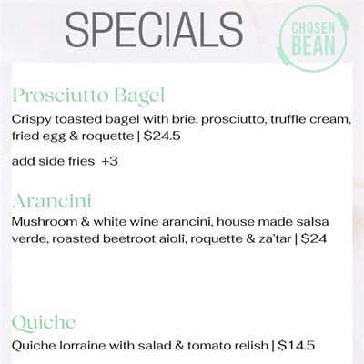 Chosen Bean Cafe & Coffee Roaster