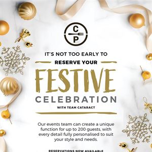 Its not too early to reserve your festive celebration