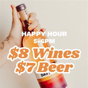 Sip & Save: Happy Hour for Wine & Beer