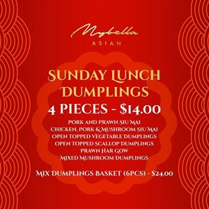 Sunday Lunch Dumplings 