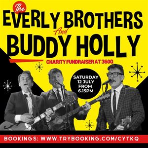 The Everly Brothers & Buddy Holly Tribute Show + dinner