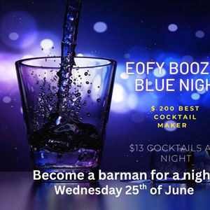 EOFY Booze and Blues Night