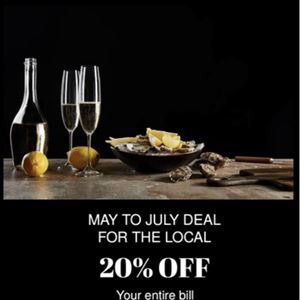 20% Off Local Deal
