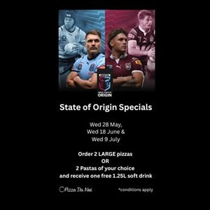Take Out State of Origin Specials
