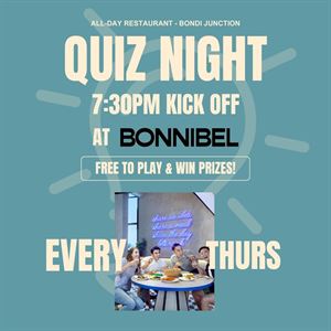Thursday Trivia in Bondi Junction