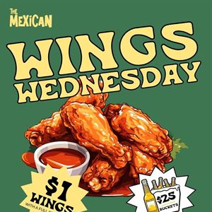 $1 Wings Wednesday