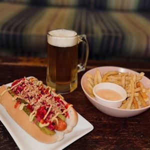 Have You Tried Our Loaded Hotdog Yet? 