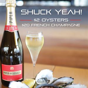 Shuck Yeah! Your Saturdays Just Got Better with $2 Oysters!