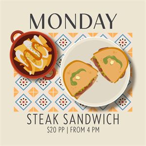 Monday - Dinner Special
