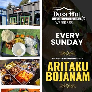 Aritaku Bojanam Sundays - Authentic South Indian Flavours