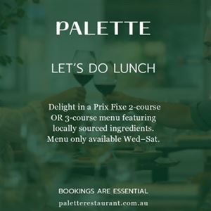 Let’s Do Lunch at Palette