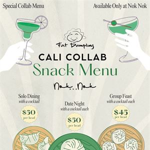 Cali Collab New Menu