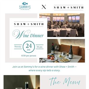 Shaw + Smith Wine Dinner