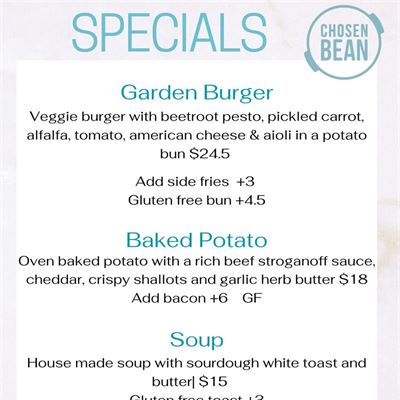 Chosen Bean Cafe & Coffee Roaster