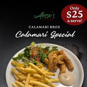 CALAMARI NIGHT AT ALESSIO’S!