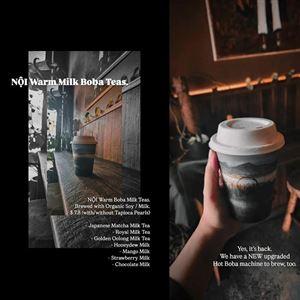 Hot Boba Teas 