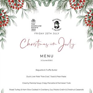 Christmas in July at Roastbeef & The Frog