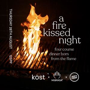 Fire-Kissed: A Night on the Mibrasa Grill with Jack’s Creek at Kost