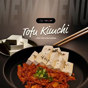 New Dish Alert: Tofu & Kimchi!
