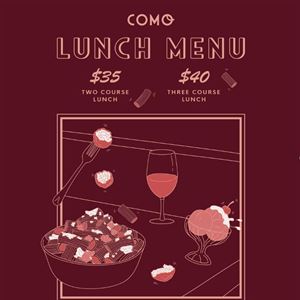 Como Lunch Menu