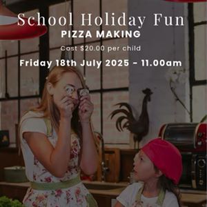School Holiday Pizza-Making Fun!