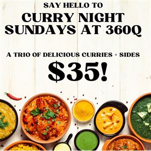 Curry night Sundays!