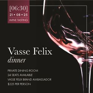 Vasse Felix Wine Tasting & Dinner