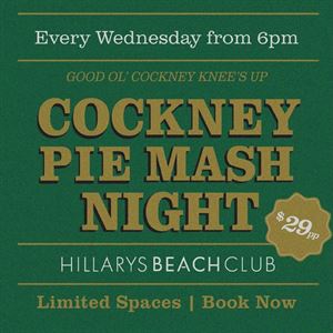 Cockney Pie Night