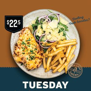 Tuesday Chicken Parmi