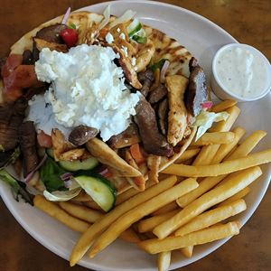 Sizzling Souvlaki Temptation