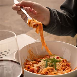 Slow Lunch, Hearty Pasta & a Glass of Red
